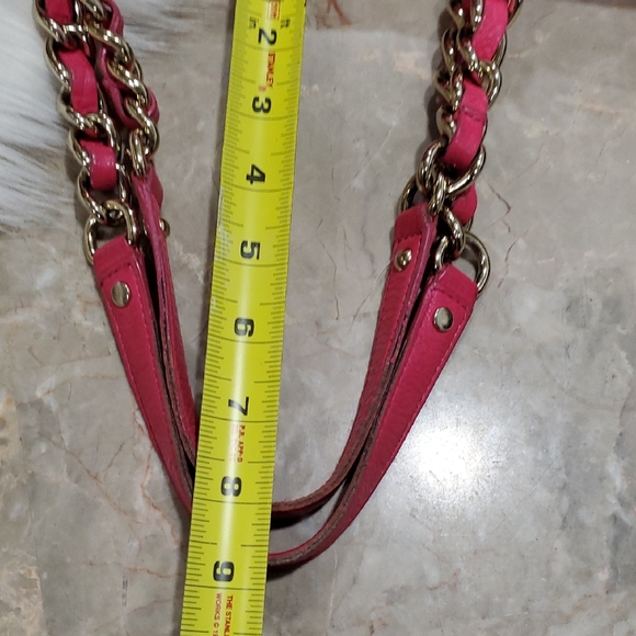 Kate Spade Pink Quilted Barbiecore Shoulder Bag with Gold Chain - Picture 7 of 16